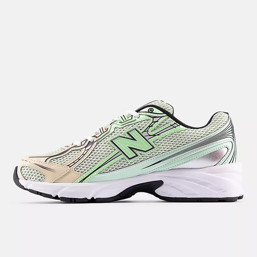 New Balance 740 
Mint Flash Ash Wood
