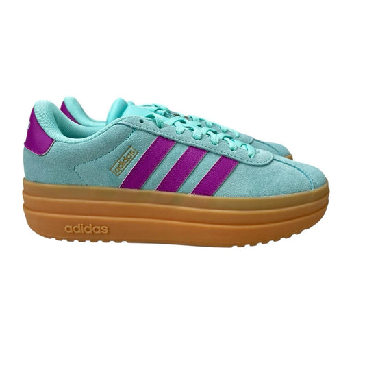 Adidas VL Court Bold Flash Aqua Purple Burst Gum (GS) JP5069