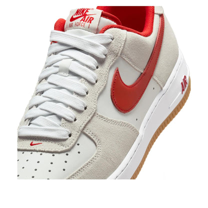 Nike Air Force 1 Low '07 LV8 Summit White Varsity Red Gum Men's IB6388-101