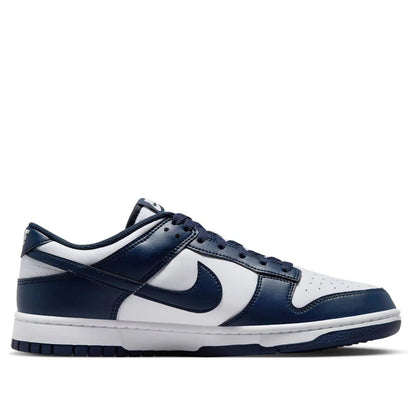 Nike Dunk Low White Midnight Navy