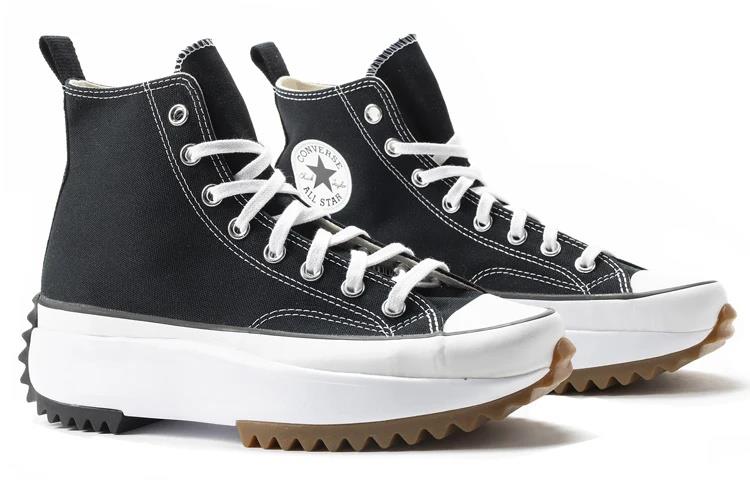 Converse Run Star Hike Hi Black White Gum size 4.5