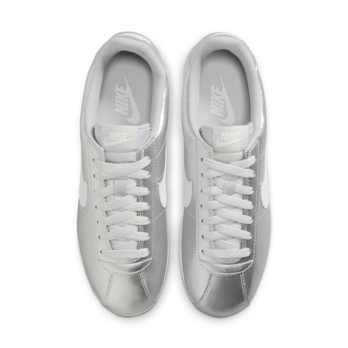 Nike Cortez 
Metallic Silver (Women's)