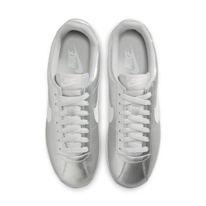 Nike Cortez 
Metallic Silver (Women's)