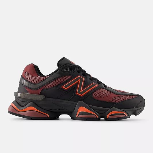 New Balance 9060 Athletic Sneakers (Black Red)