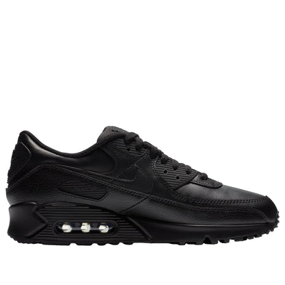 Nike Air Max 90 Leather Triple Black Men's CZ5594-001
