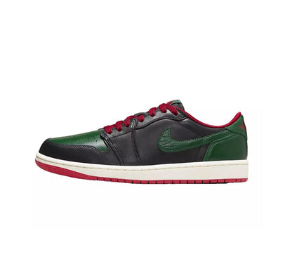 Jordan 1 Retro Low OG Gorge Green Varsity Red (Women's)