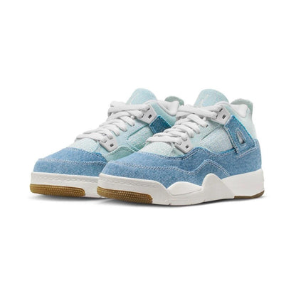 Jordan 4 Retro TEX Denim Worn Blue (PS) IB6715-100 size 2Y