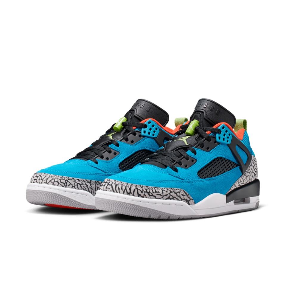 Jordan Spizike Low 
Neo Turquoise Light Crimson