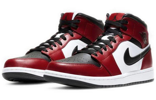 Jordan 1 Mid Chicago Toe