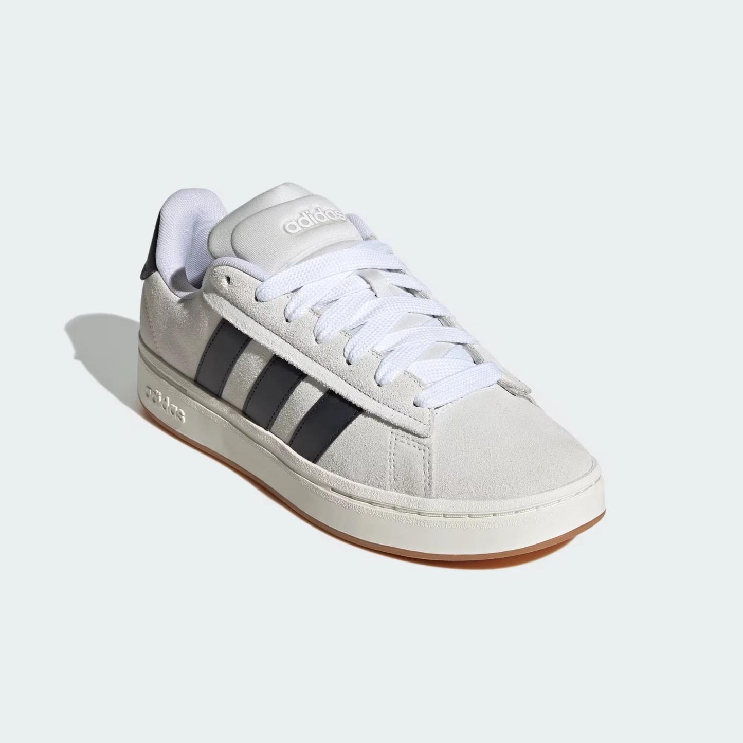 adidas Grand Court Alpha Crystal White Core Black Cloud White size 12