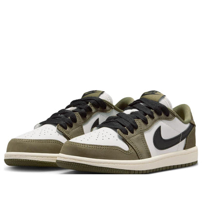 Jordan 1 Retro Low OG Medium Olive (PS) HQ6996-200 & TD HQ6997-200