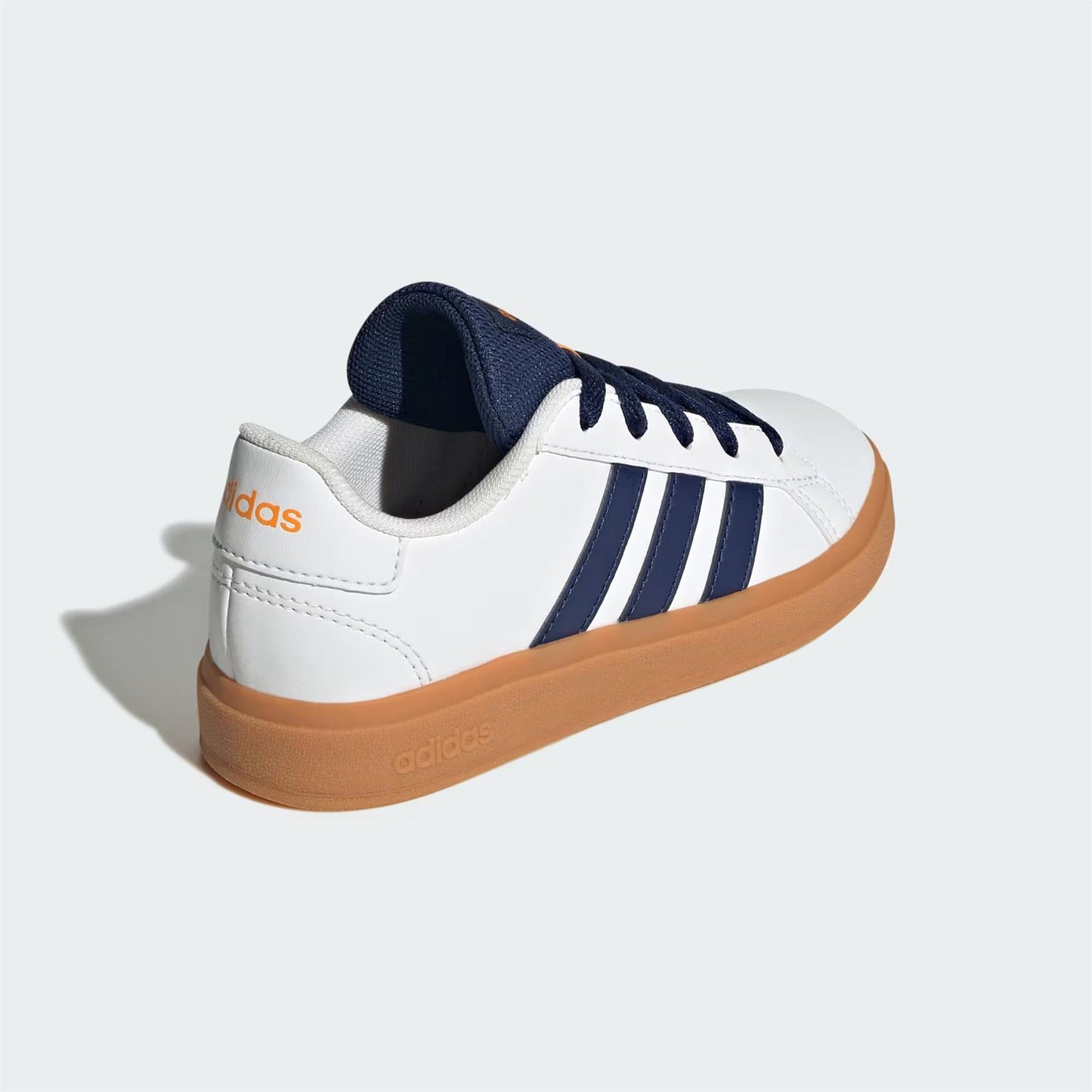 Adidas Grand Court Lifestyle Cloud White Dark Blue Gum (GS) JI0969