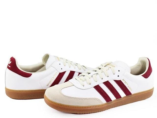 Adidas Samba Sporty & Rich White Collegiate Burgundy Men's IF5660