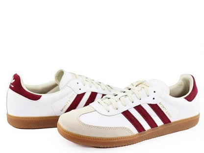 Adidas Samba Sporty & Rich White Collegiate Burgundy Men's IF5660