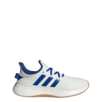 Adidas Cloudfoam Pure Core White Royal Blue Grey (Women's) size 5.5