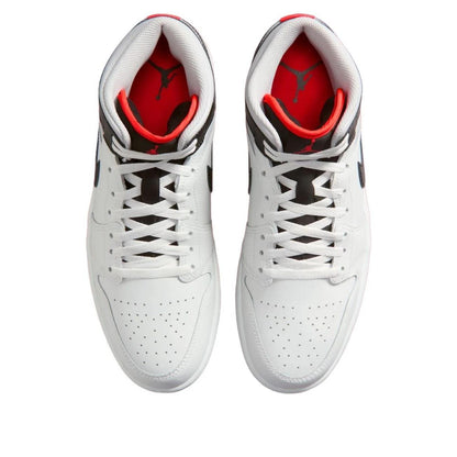 Jordan 1 Mid White Neutral Grey Infrared Men's DQ8426-109