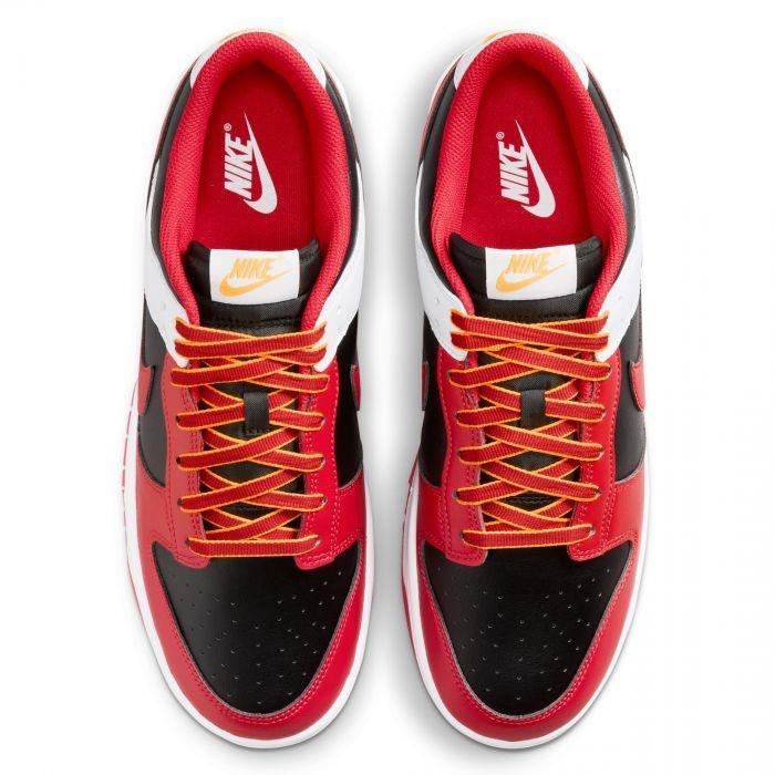 Nike Dunk Low Retro 
Black White University Red