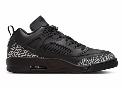 Jordan Spizike Low 
Black Metallic Silver