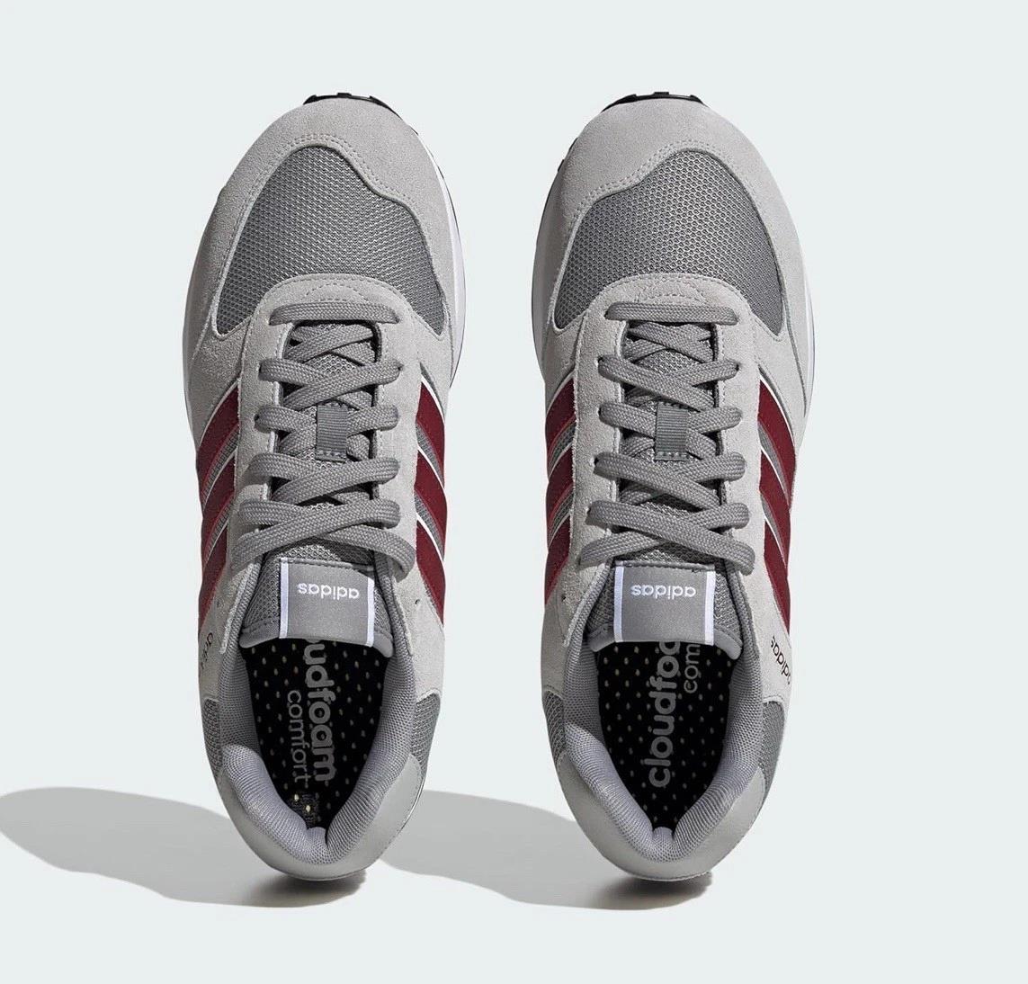Adidas Run 80s Grey Shadow Red Shadow Navy Men's ID1882