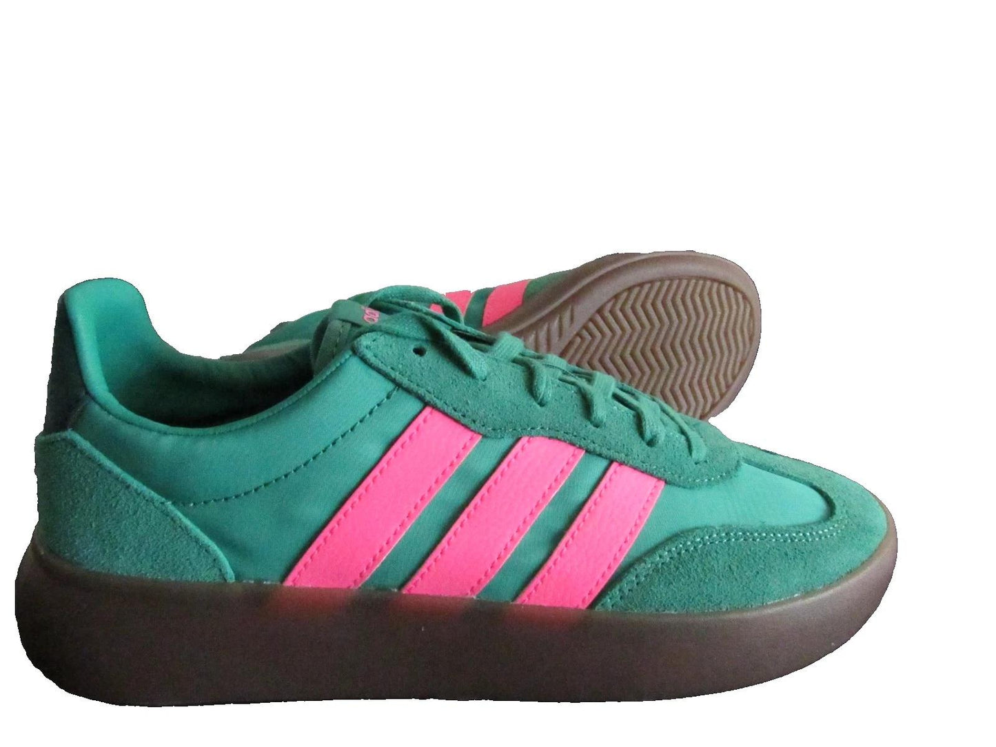 Adidas Barreda Decode Semi Court Green Lucid Pink Collegiate Green (Women's) JR3540
