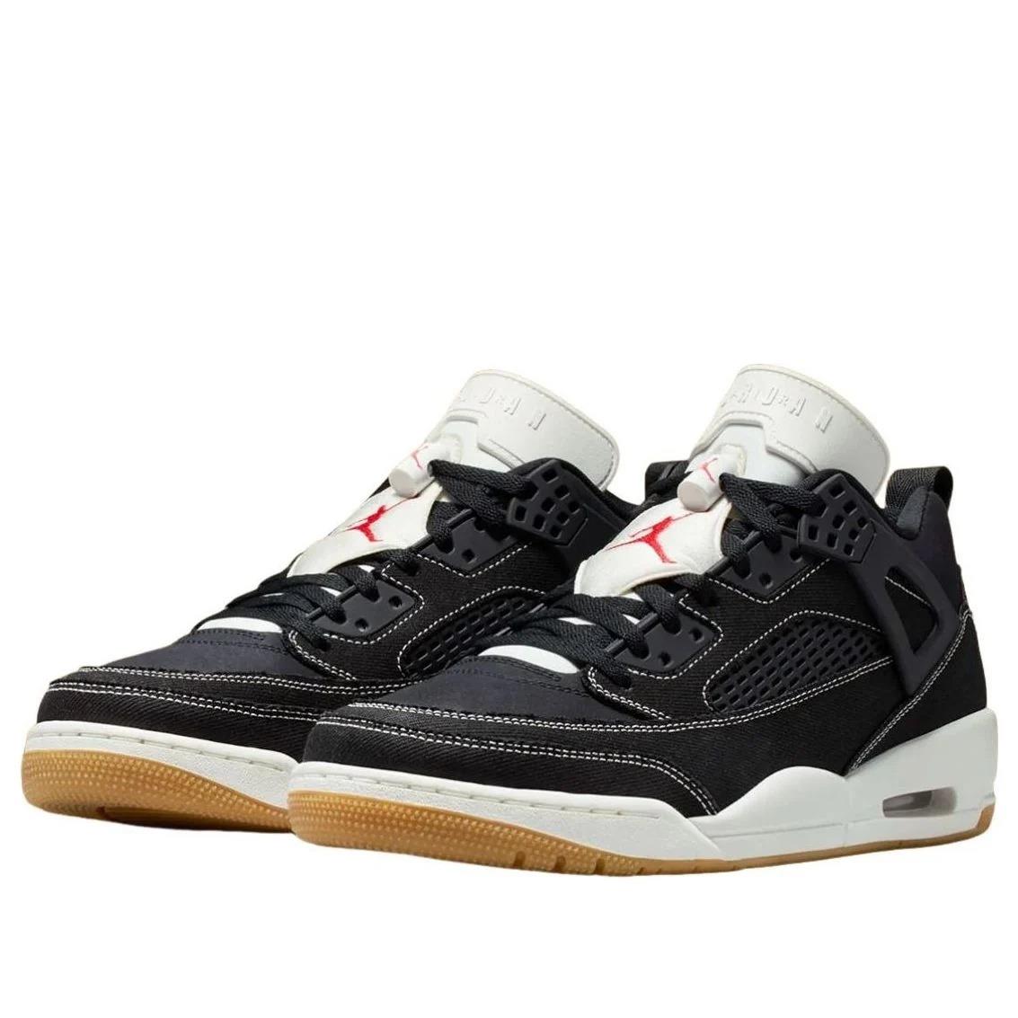 Jordan Spizike Low 
Black Denim