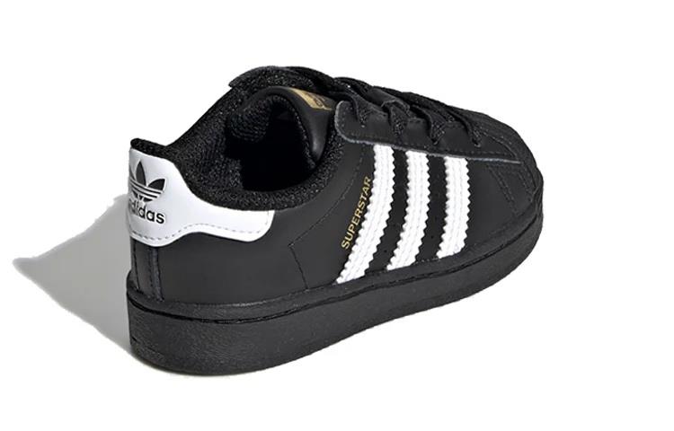 adidas Superstar Core Black Cloud White Gold (TD) EF5396