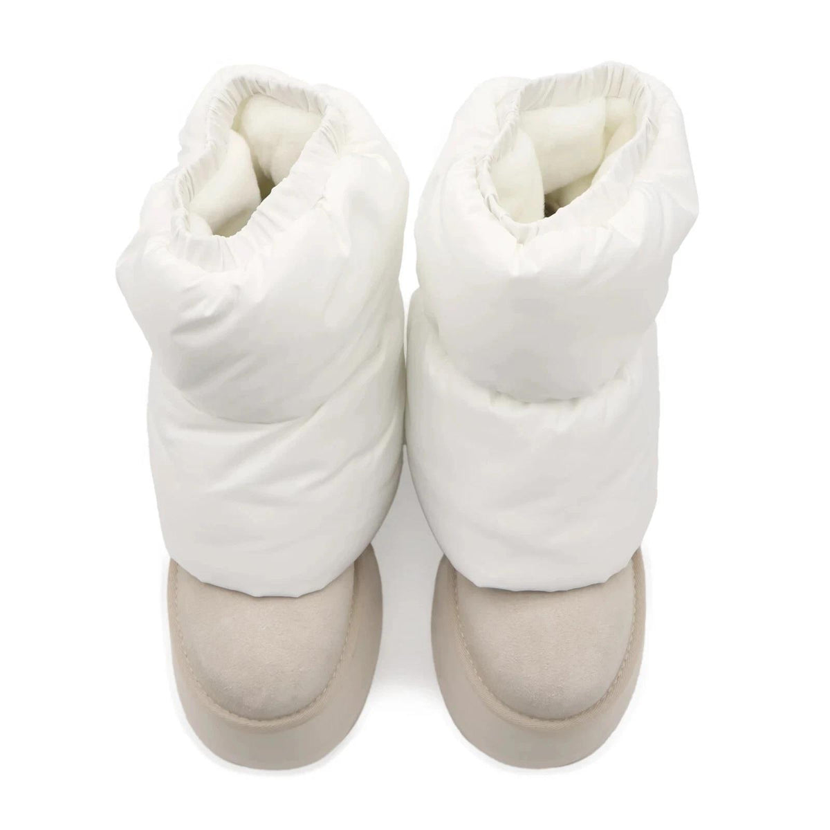 UGG Classic Mini Dipper Puffer Boot 
White Ceramic (Women's)