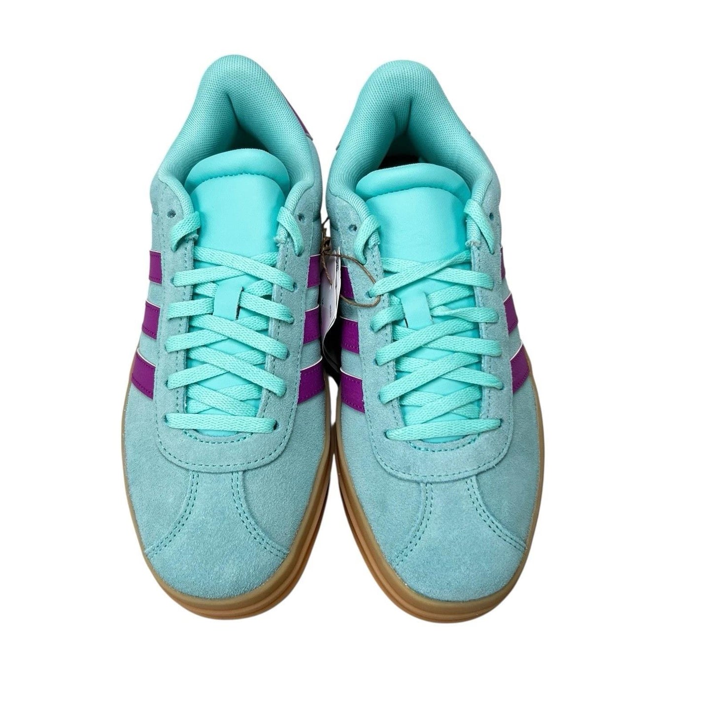 Adidas VL Court Bold Flash Aqua Purple Burst Gum (GS) JP5069
