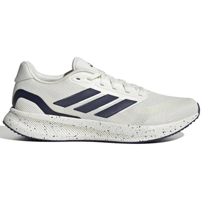 Adidas Runfalcon 5 Shoes Cloud White Dark Blue Core Black Men's JR5088