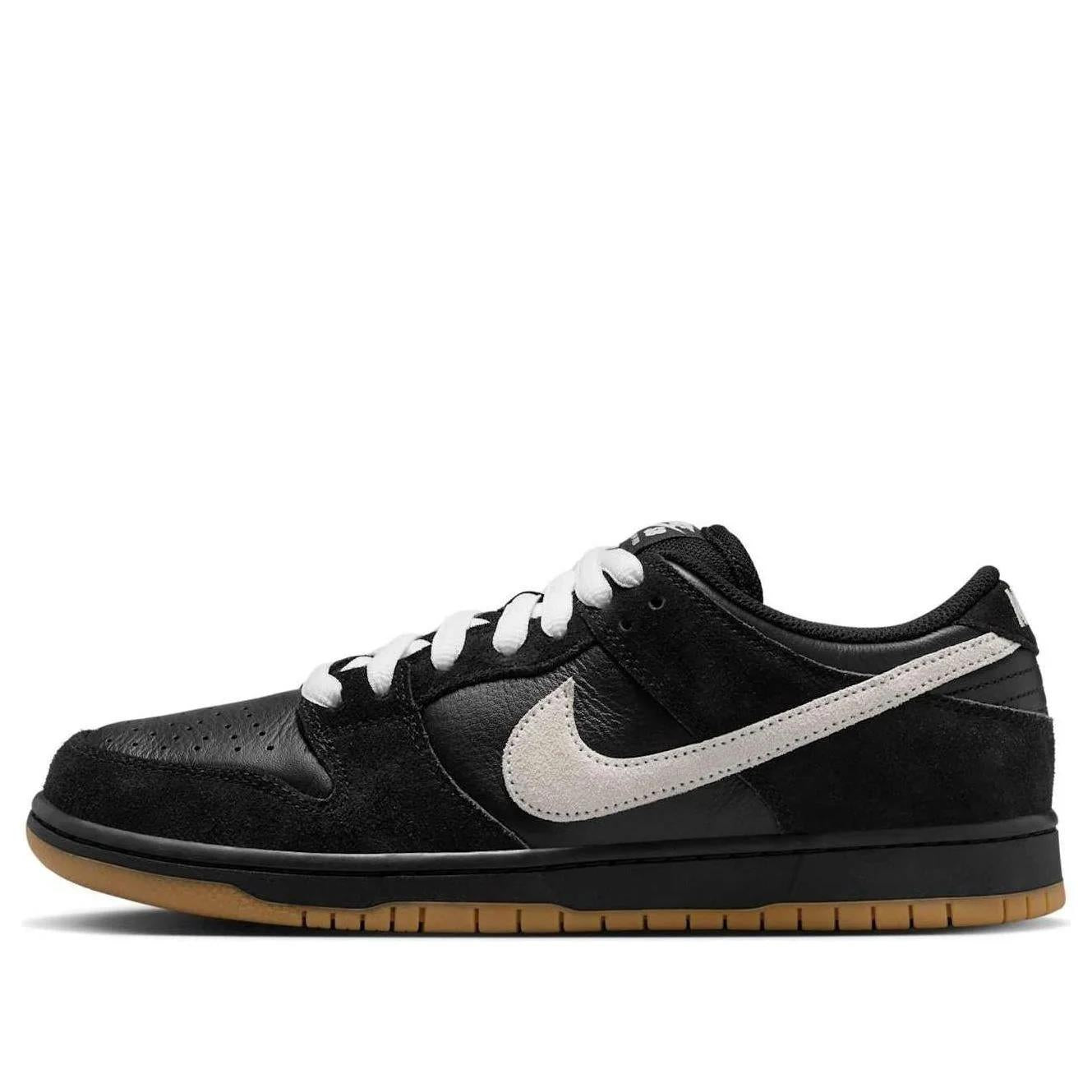 Nike Dunk Low Pro SB Black White Gum Men's HF3704-003
