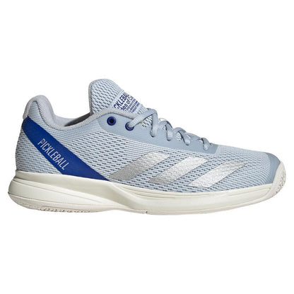 Adidas Pickleball Halo Blue Silver Metallic Lucid Blue (Women's)