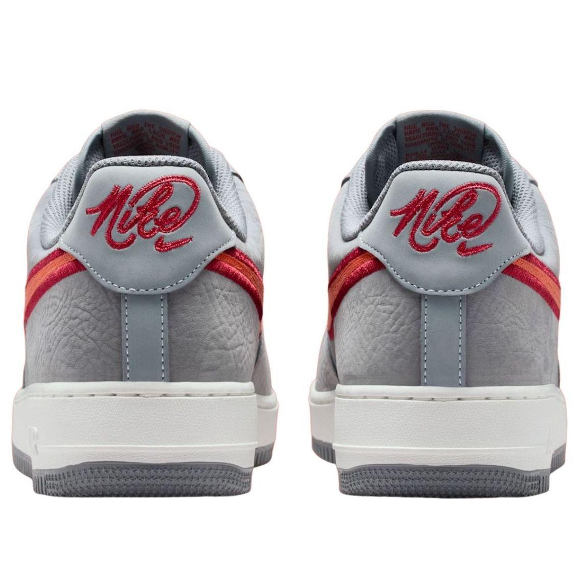 Nike Air Force 1 Low '07 LV8 
Cool Grey Crimson Rust