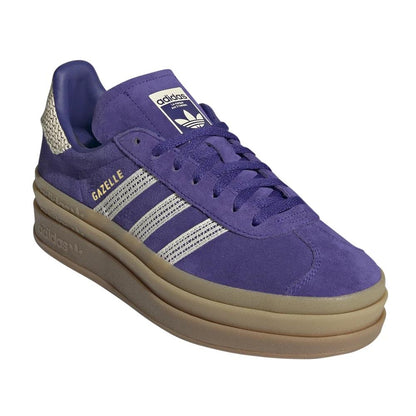 Adidas Gazelle Bold Collegiate Purple Wonder White (Women's) JS3359