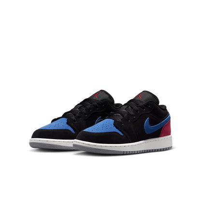 Jordan 1 Low 
Black True Blue Varsity Red (GS)