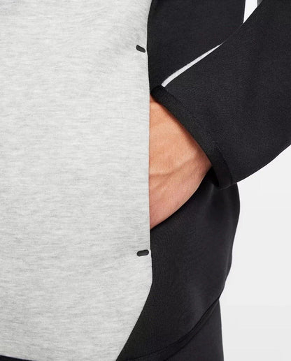 Nike Sportswear Tech Fleece Windrunner Hoodie Black/Dark Grey Heather/Black