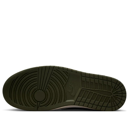 Jordan 1 Retro Low Medium Olive Summit White Sail Black