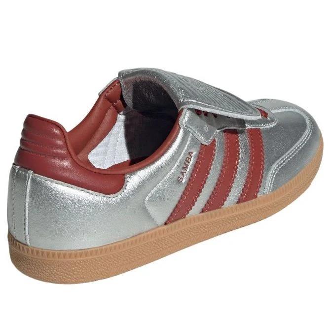 Adidas Samba LT Silver Metallic Ruby Gum (Women's)