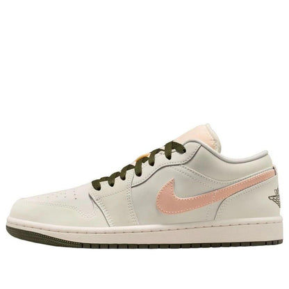 Jordan 1 Low Sail Crimson Tint Khaki (Women's) DC0774-111