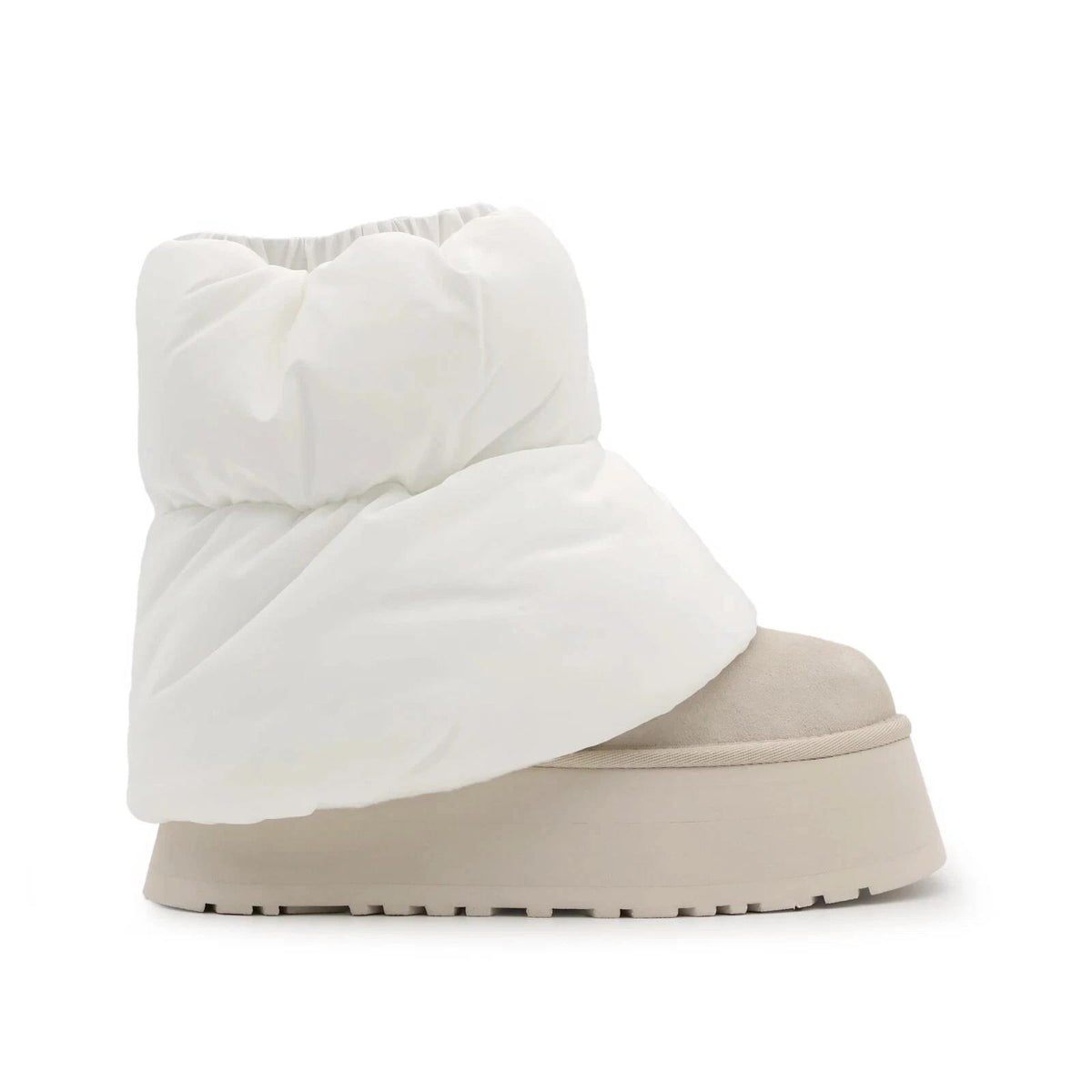 UGG Classic Mini Dipper Puffer Boot 
White Ceramic (Women's)