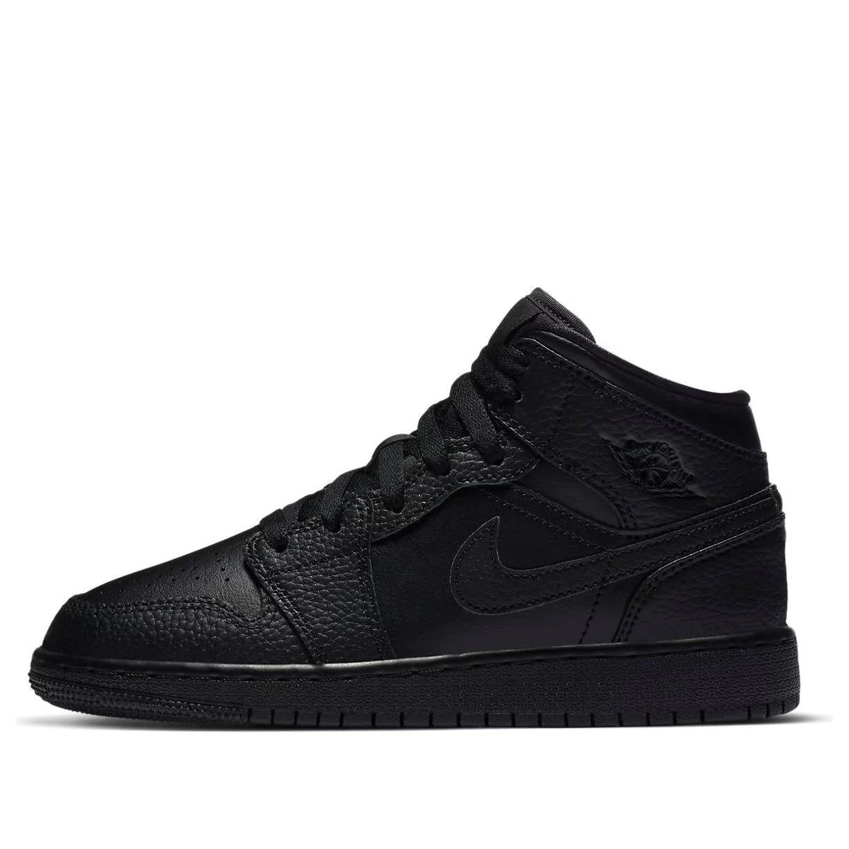Jordan 1 Mid Black (GS)