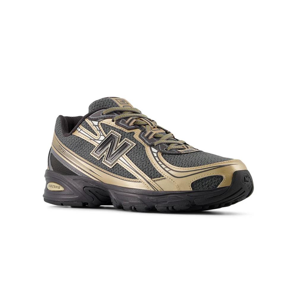 New Balance 740v2 
Black Castlerock Gold Metallic
