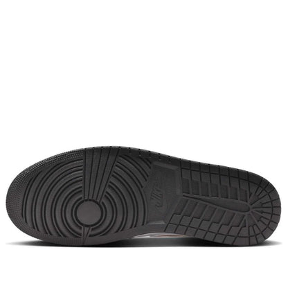 Jordan 1 Low Black Rust Pink Men's 553558-165