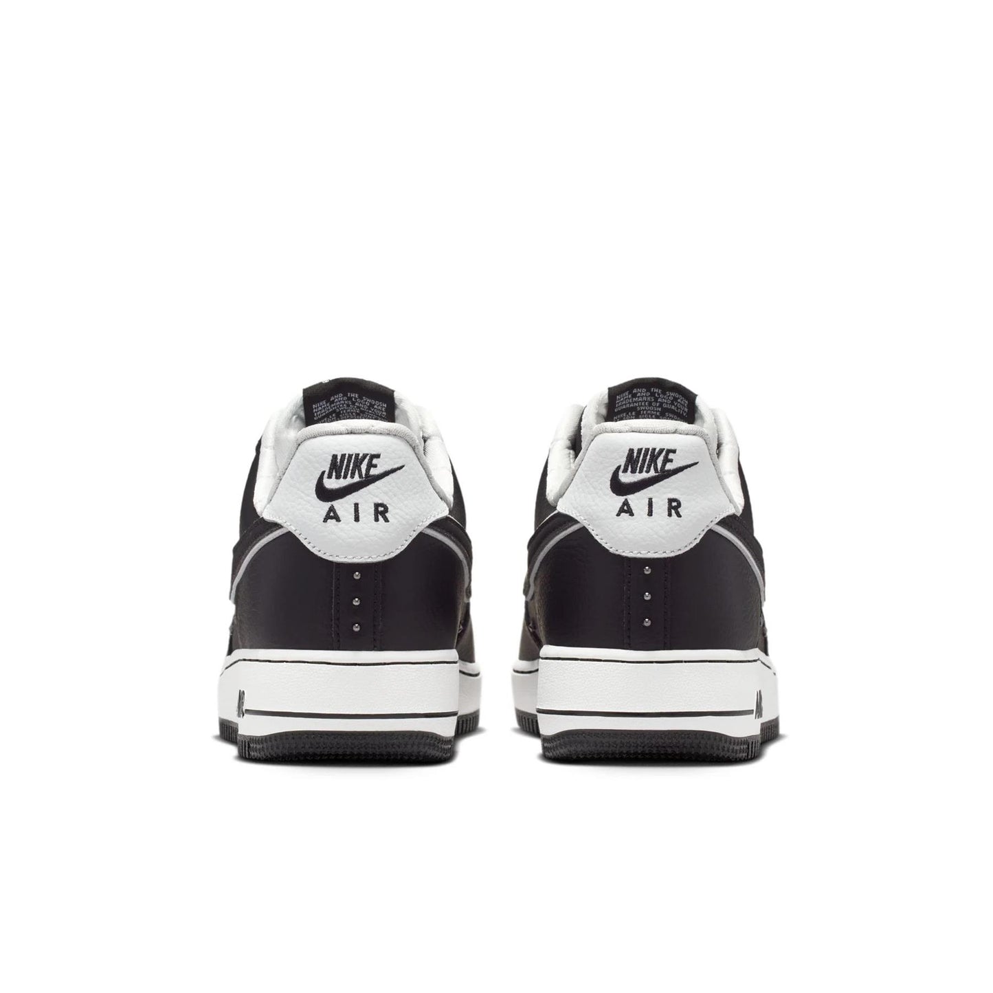 Nike Air Force 1 Low '07 Premium Black White Metallic Dark Grey Men's IM6643-010