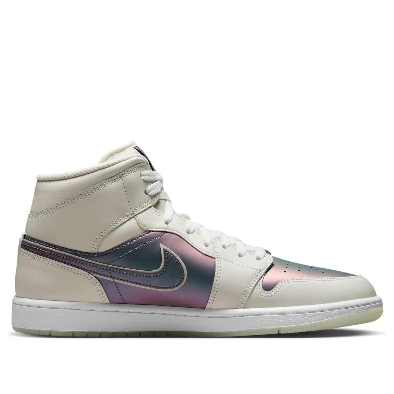 Jordan 1 Mid SE Phantom Iridescent