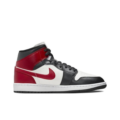 Jordan 1 Mid Gym Red Off Noir (Women's) size 5