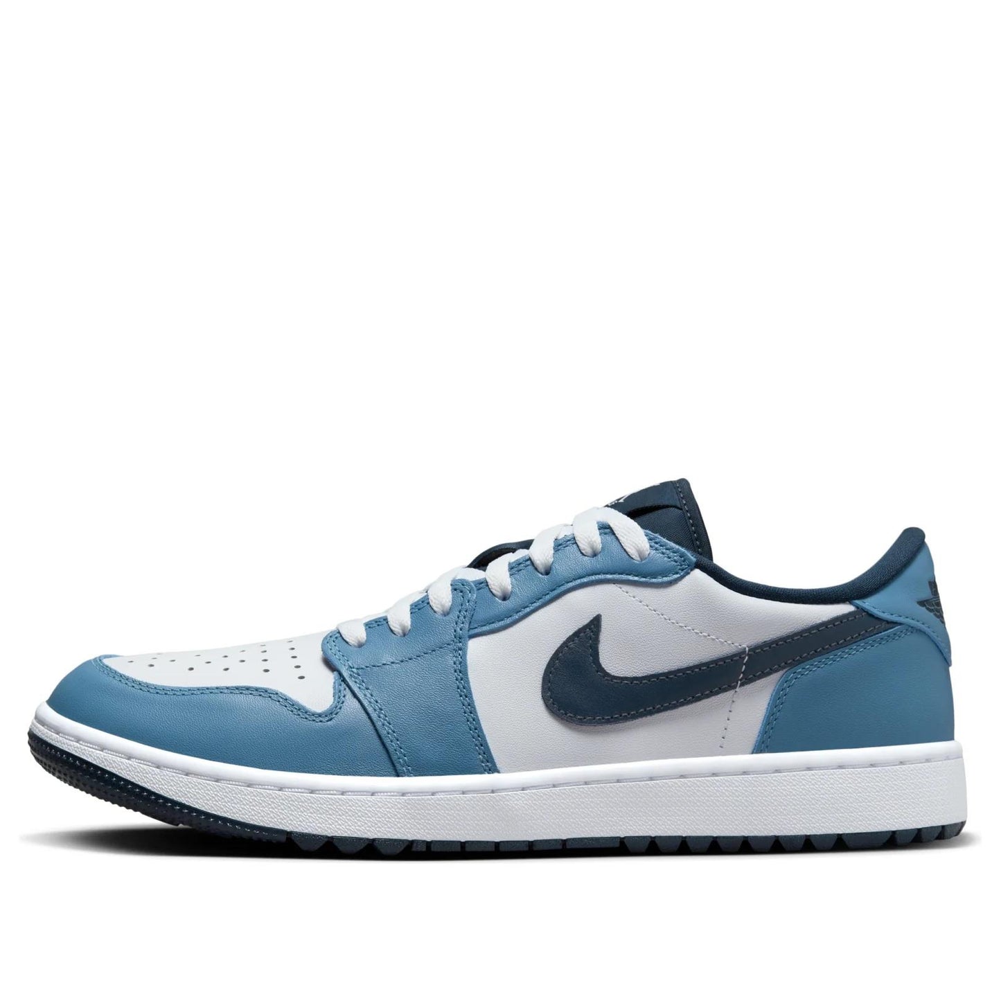 Jordan 1 Low Golf White Aegean Storm