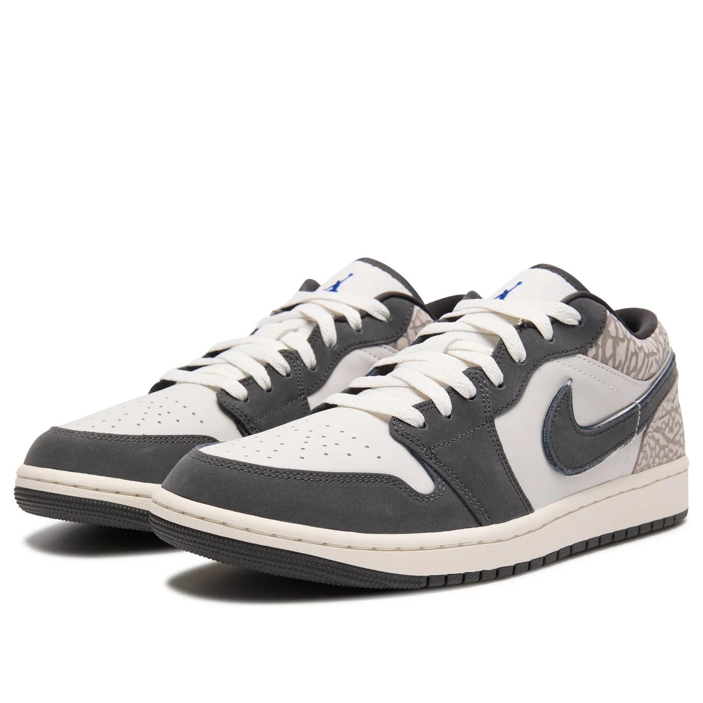 Jordan 1 Low SE 
Sail Deep Pewter Elephent Print