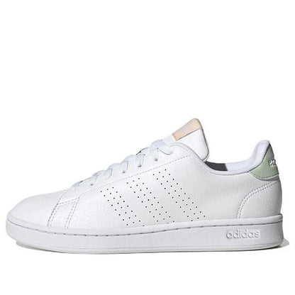 Adidas Advantage Cloud White Linen Green (Women's)