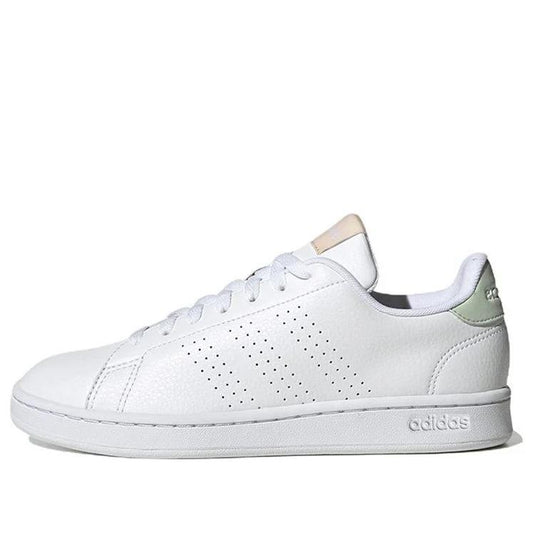 Adidas Advantage Cloud White Linen Green (Women's)