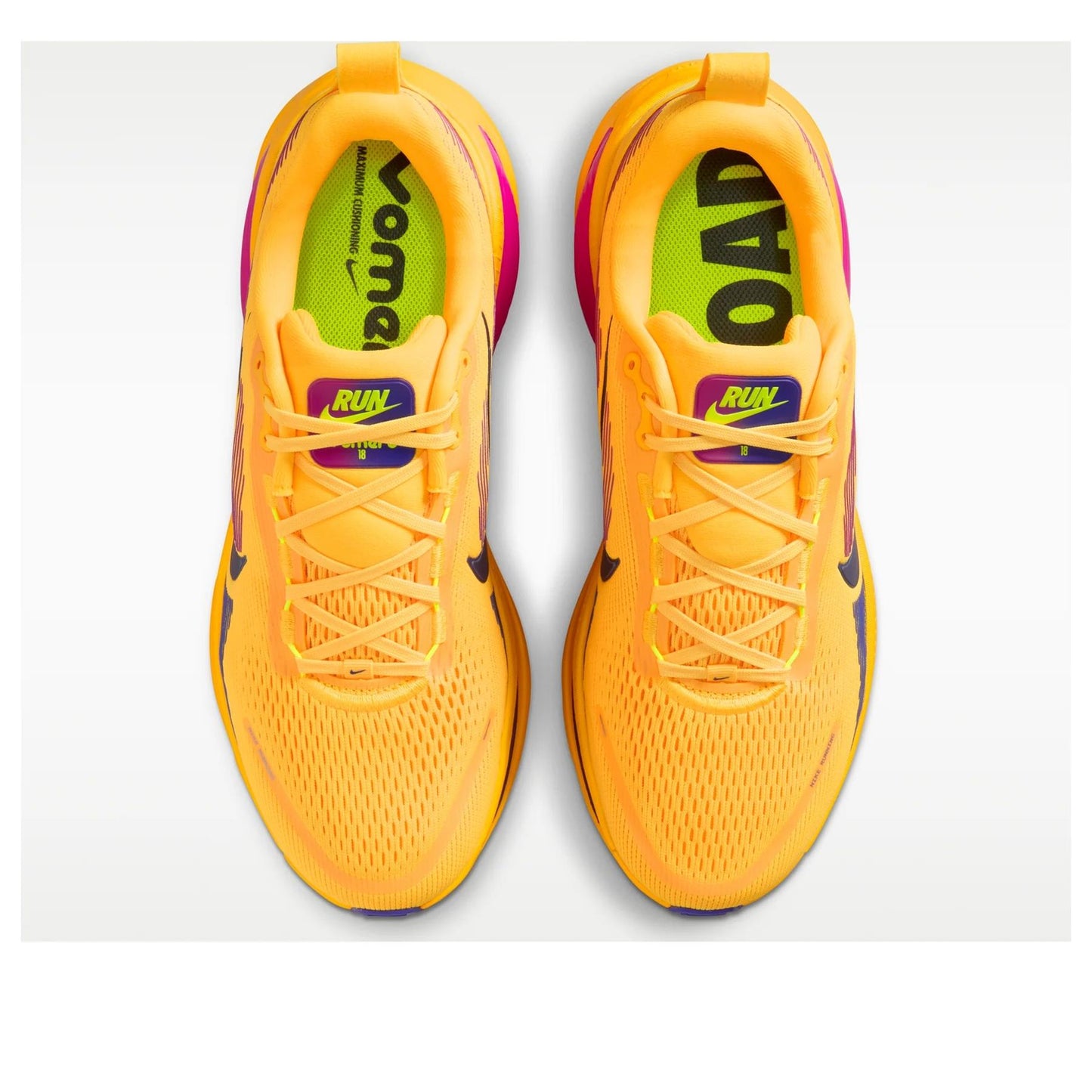 Nike Vomero 18 
Citron Pulse Laser Orange